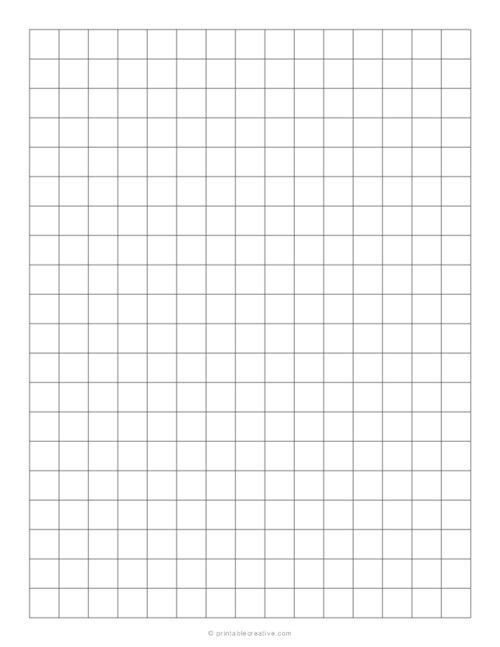 1 2 quot Inch Grid Plain Graph Paper Free Printable Graph Papers In 2021 