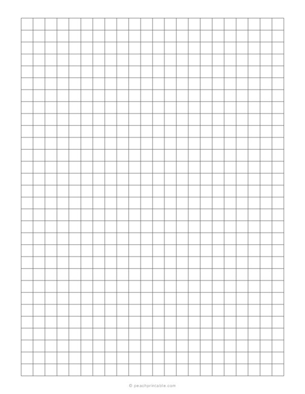 1 3 quot Inch Grid Plain Graph Paper Free Printable Graph Papers