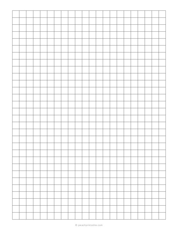 Free Printable Graph Paper 1 3 Inch