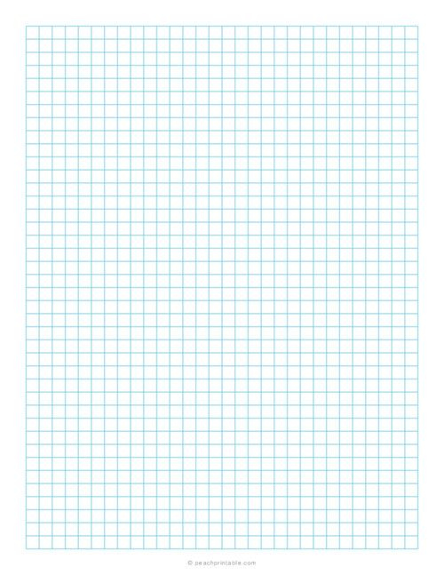 Graphing Paper Printable 1 4 Inch Thick Lines