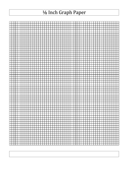 1 8 Inch Graph Paper Printable Pdf Download