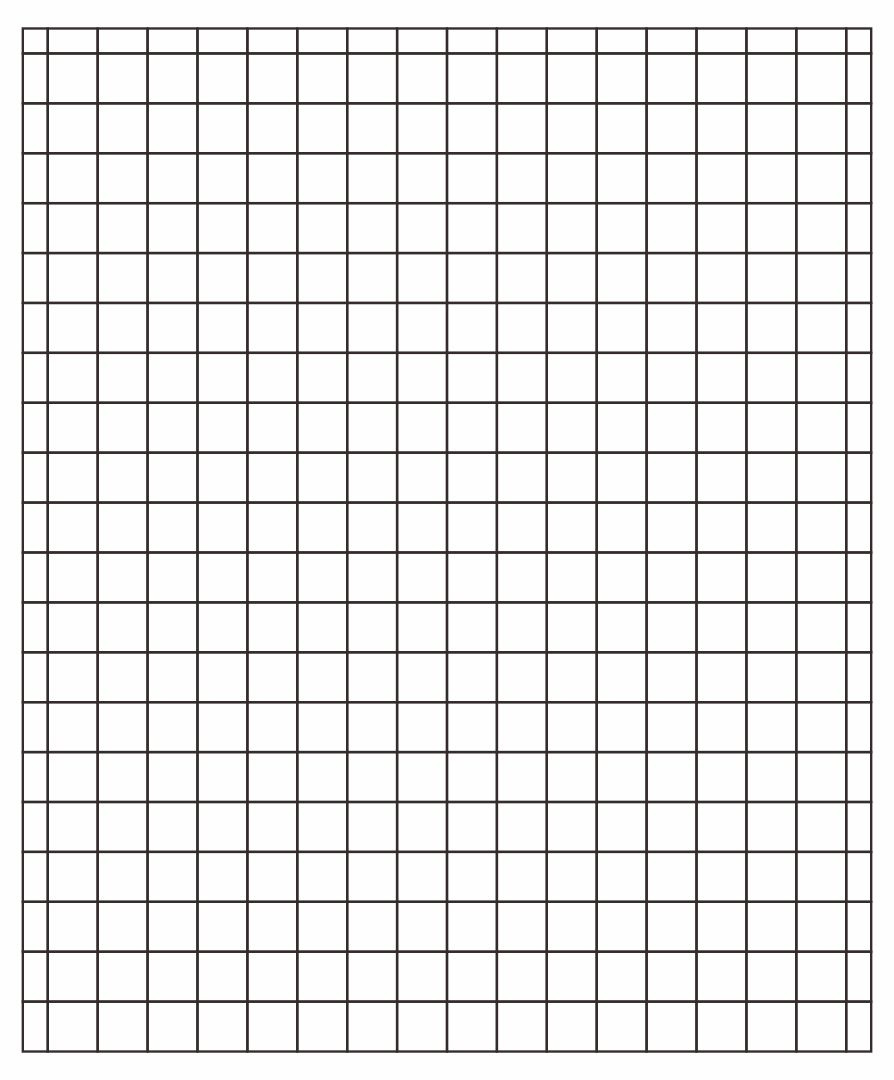 Free 1 4 Inch Graph Paper Full Page