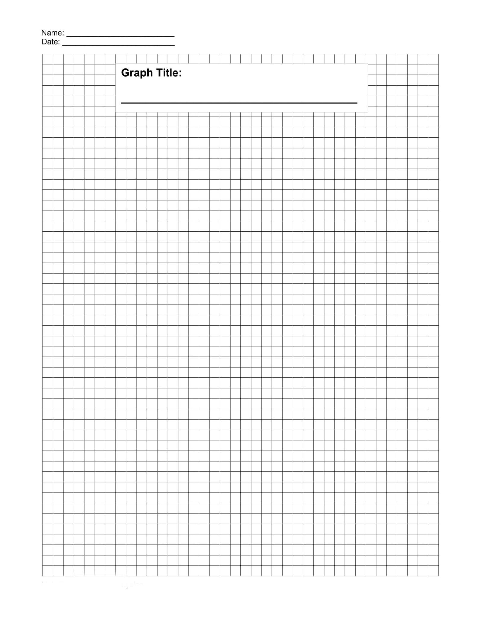 30 Free Printable Graph Paper Templates Word Pdf In Blank Word 