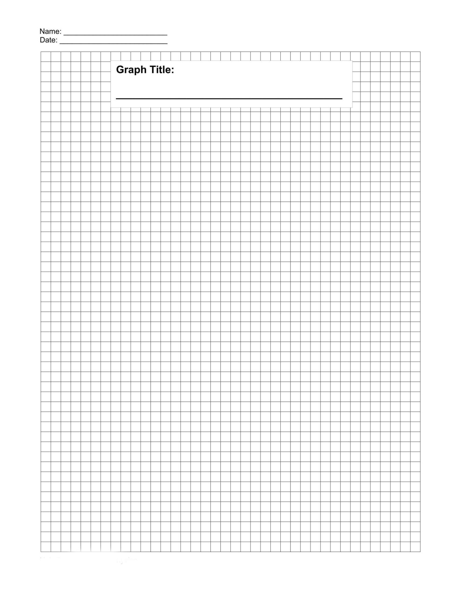 30 Free Printable Graph Paper Templates Word Pdf Inside 