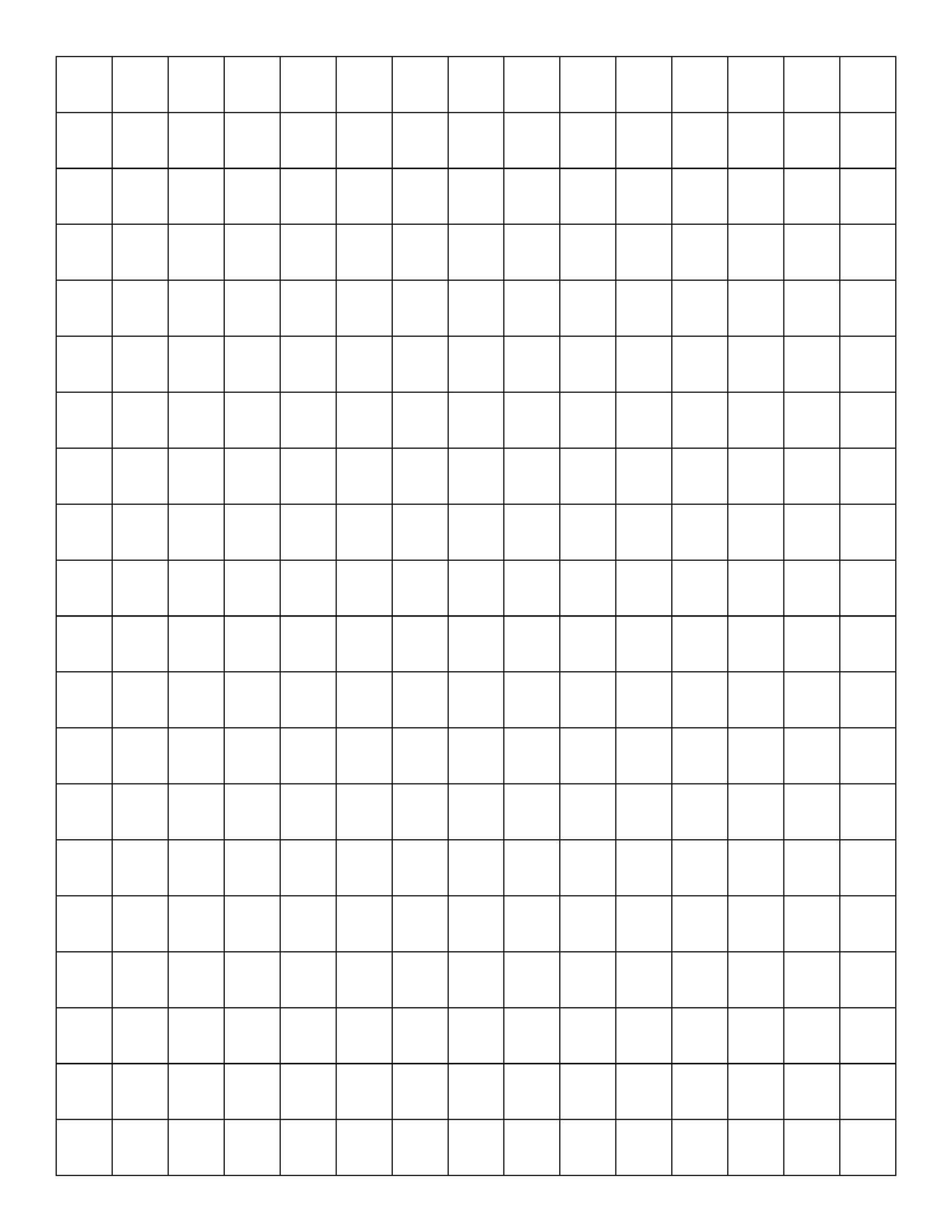 Graph Paper Template Free Download