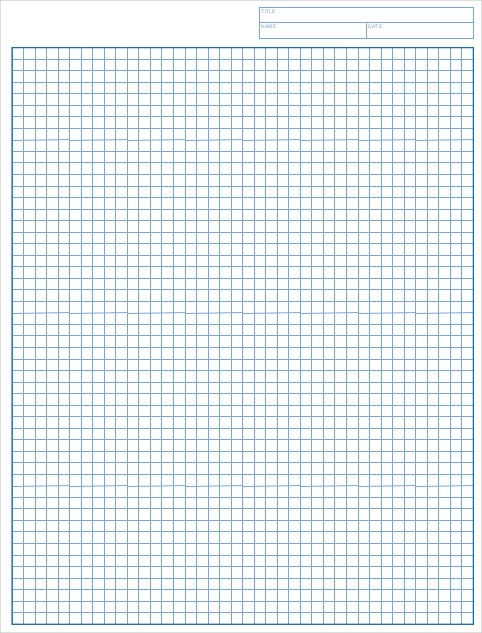 4 Free Printable Engineering Graph Paper Template In PDF