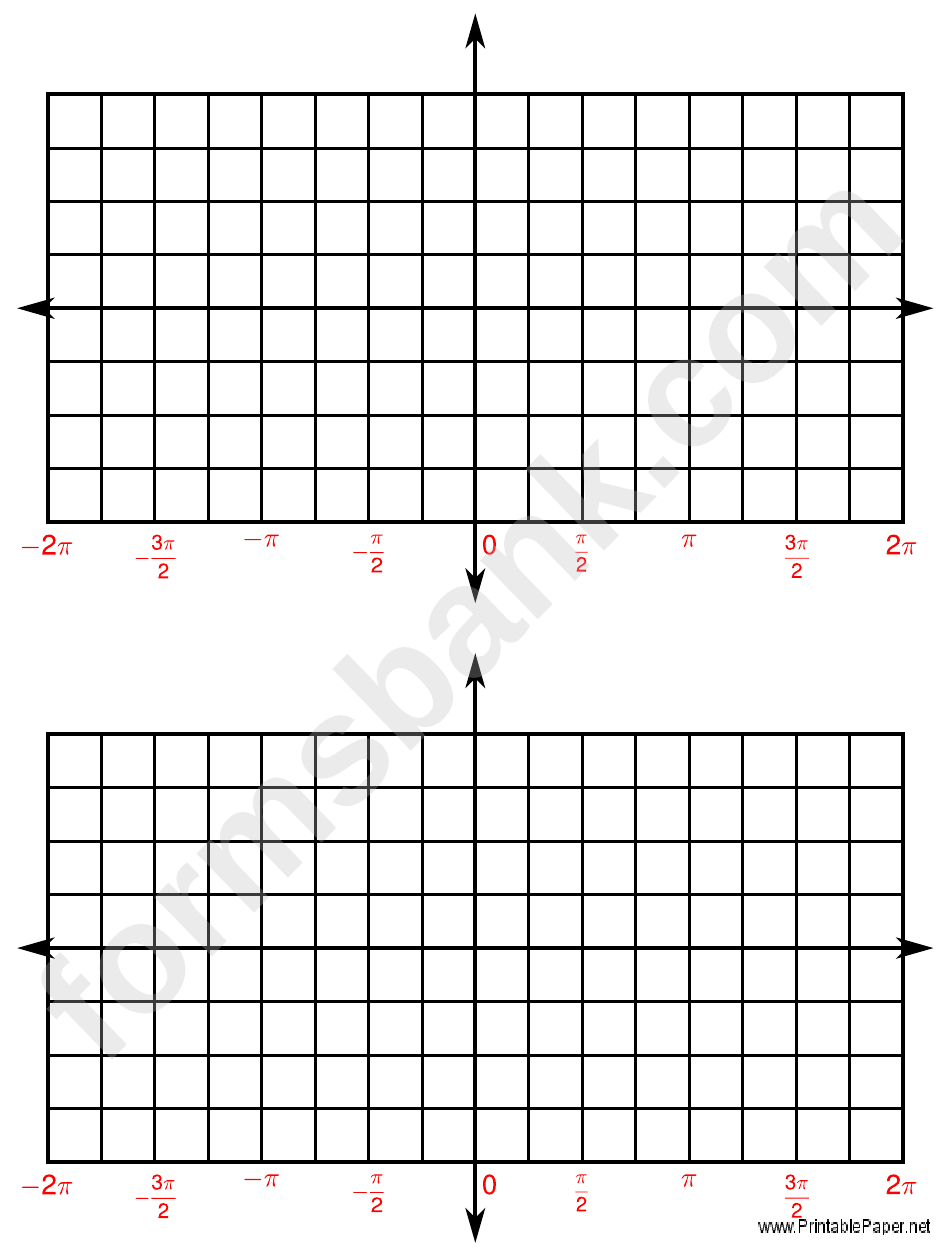 4 Quadrant Graph Paper Printable Pdf Download