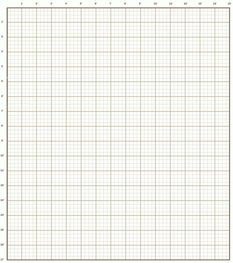 Printable Kitchen Layout Graph Paper