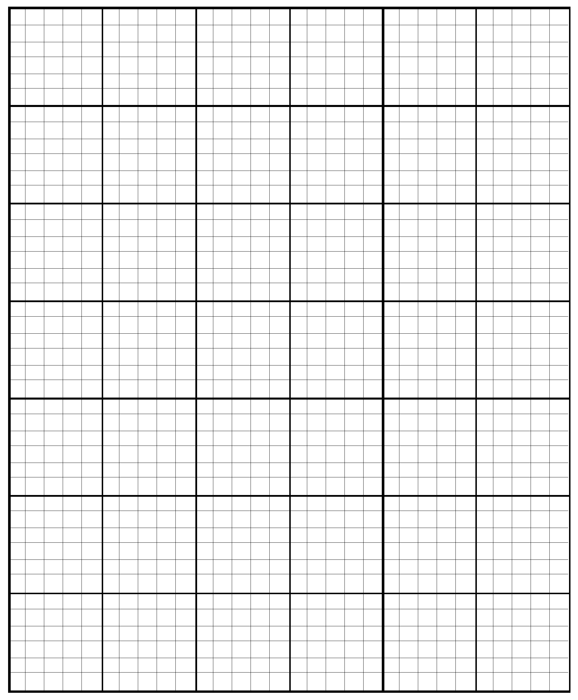 Free Printable Full Size Graph Paper