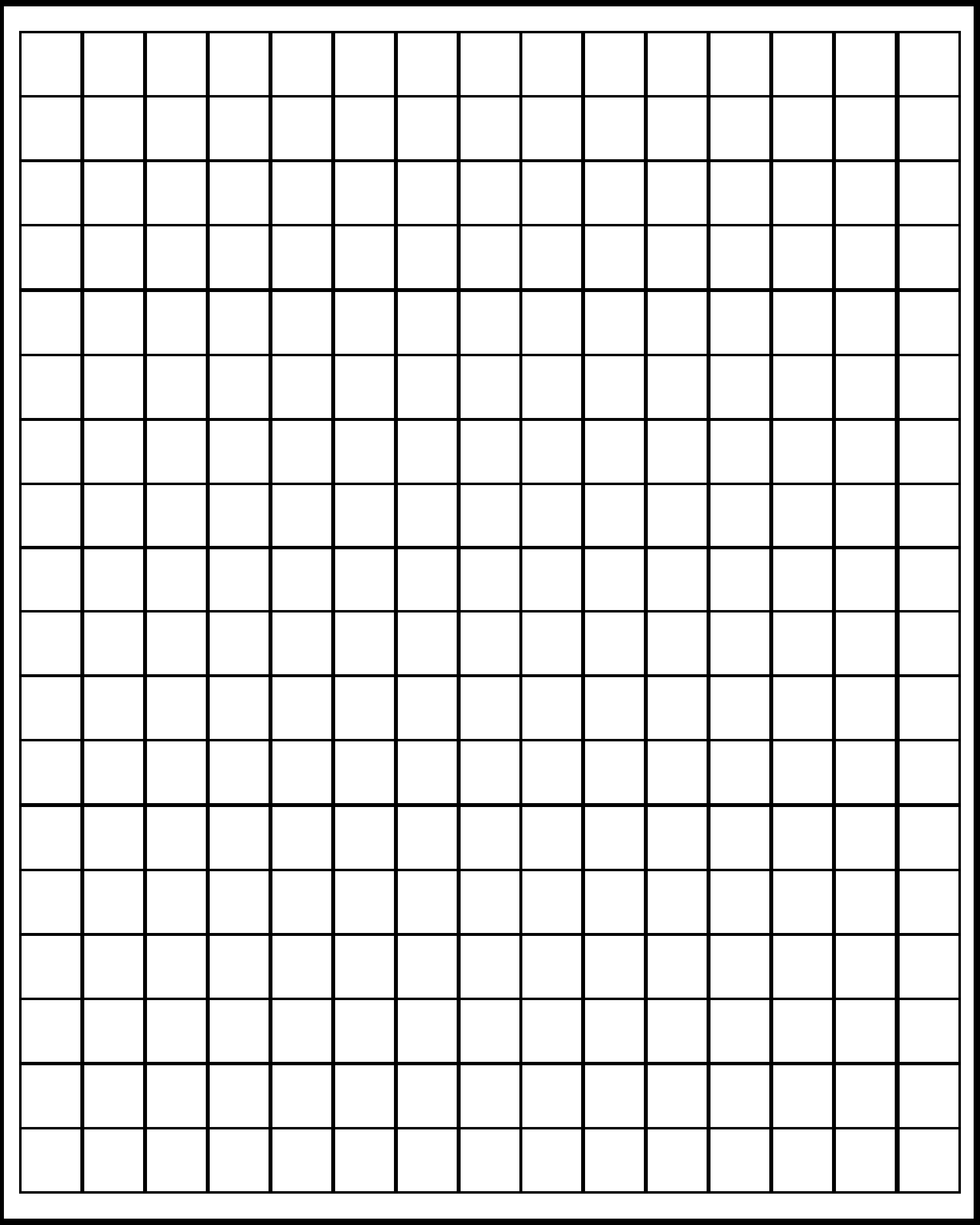 Free Printable Large Grid Graph Paper