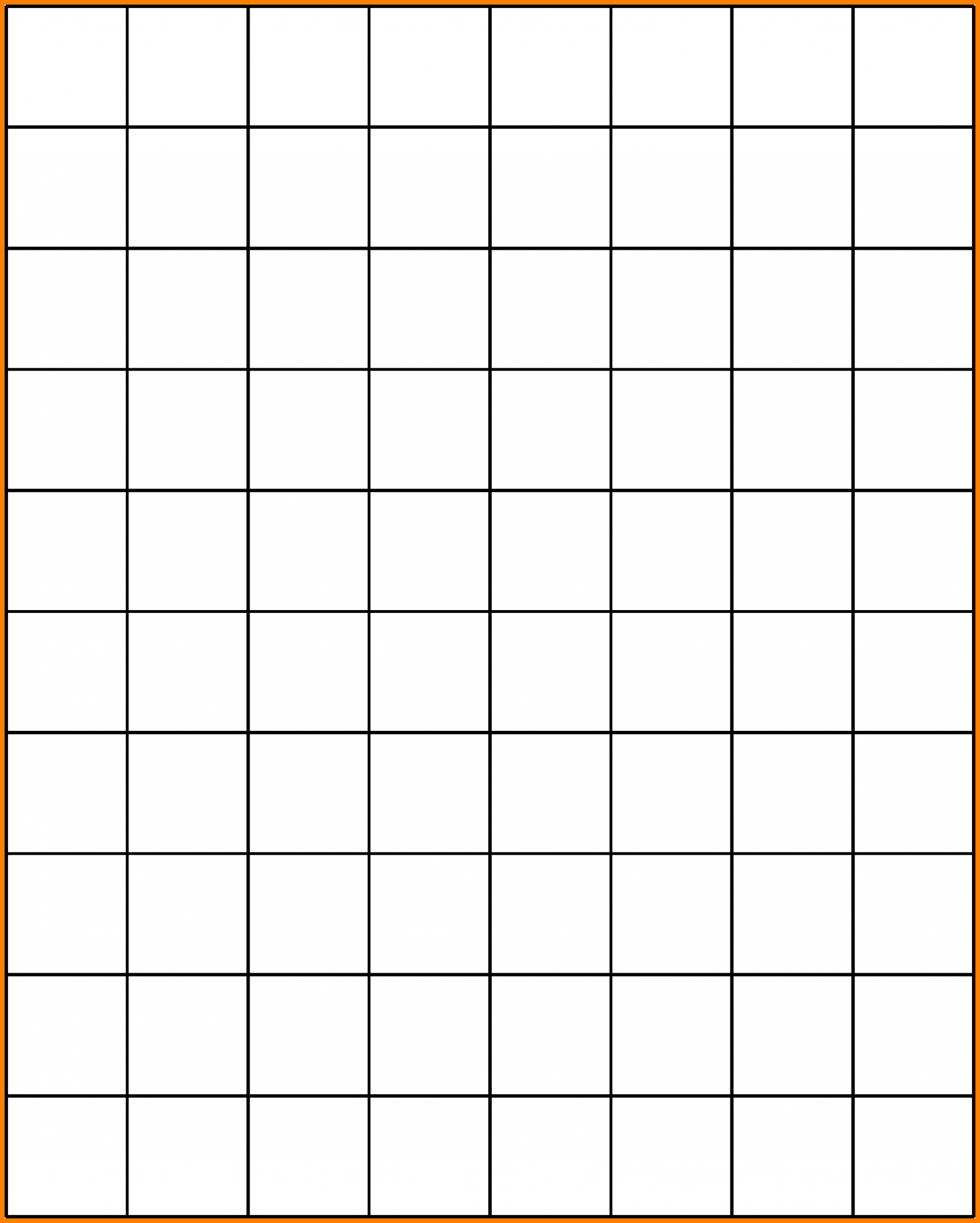 Large Square Graph Paper Printable Free