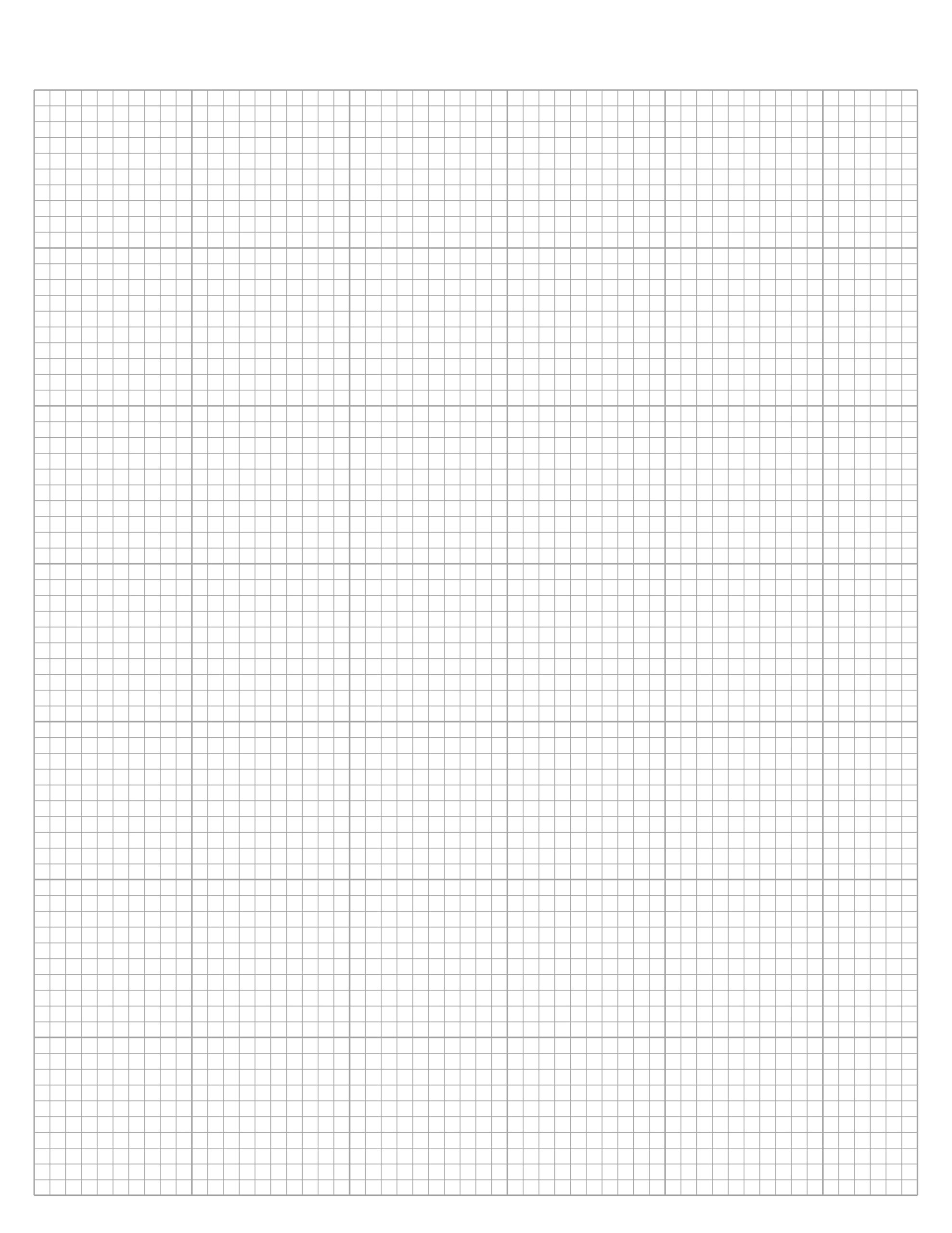 7 X 7 Graph Paper Printable 7 Count Cross Stitch Grid Free Download