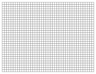 8 5 X 11 Letter Graph Paper Template PDF Landscape Coordinate 