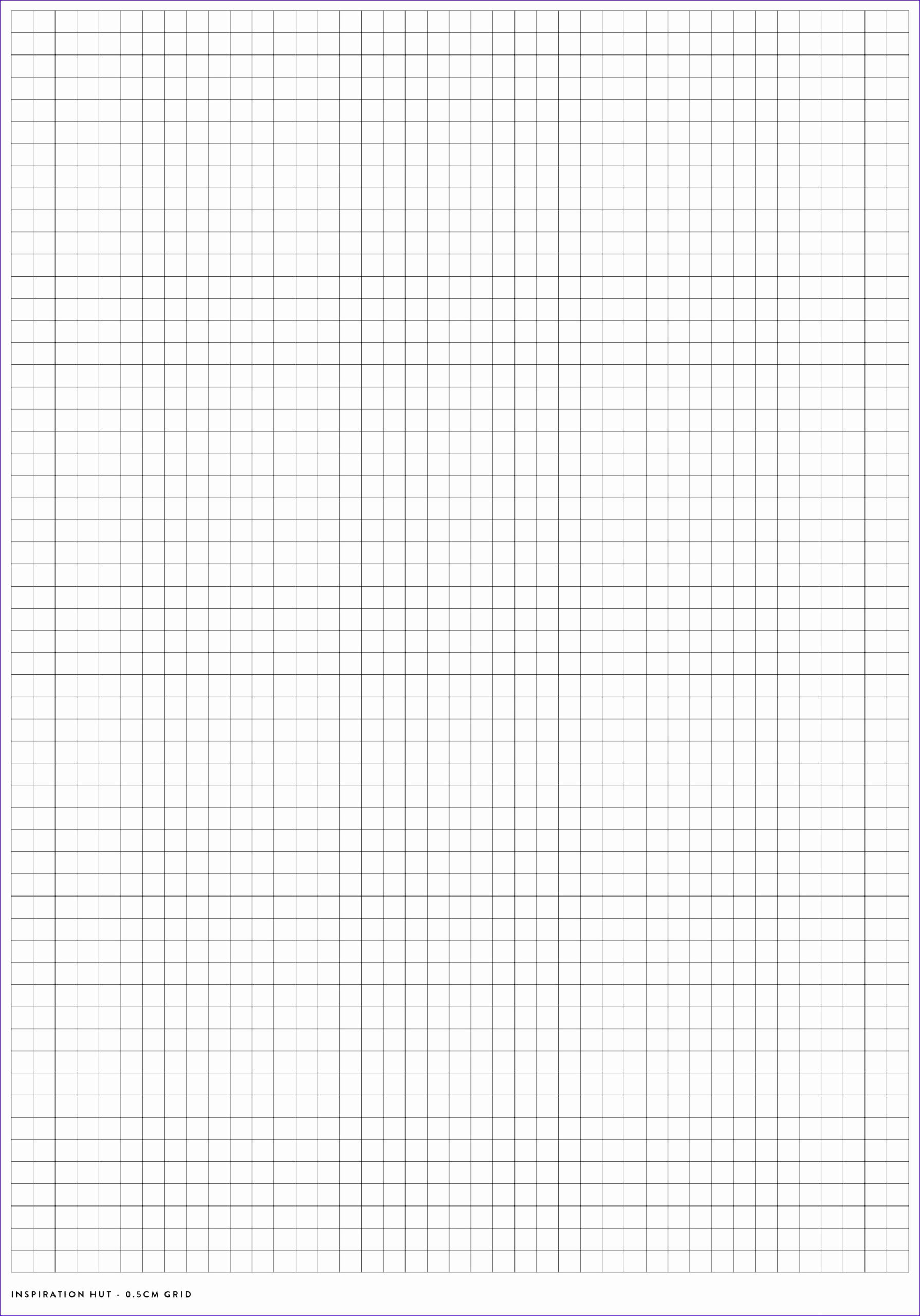 Printable Graph Paper Excel Template