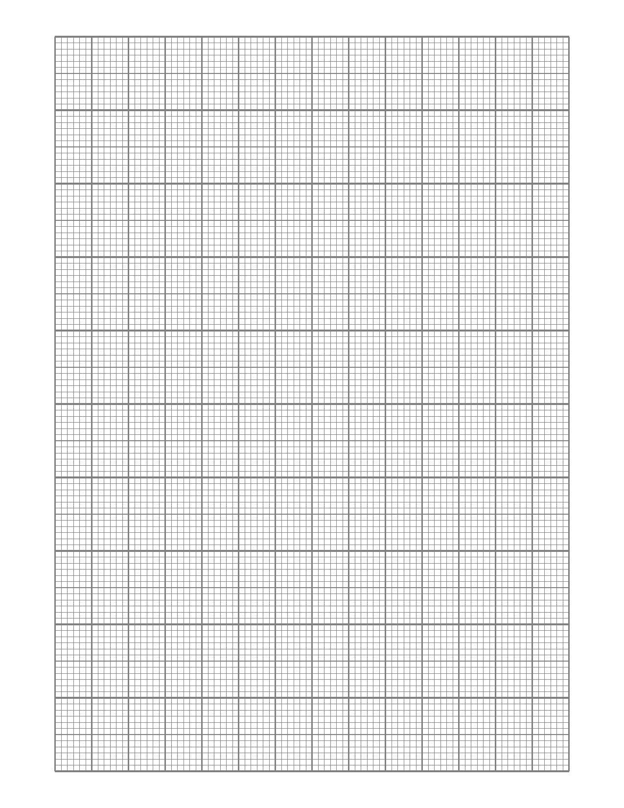 8 X 11 Graph Paper Printable Printable Graph Paper