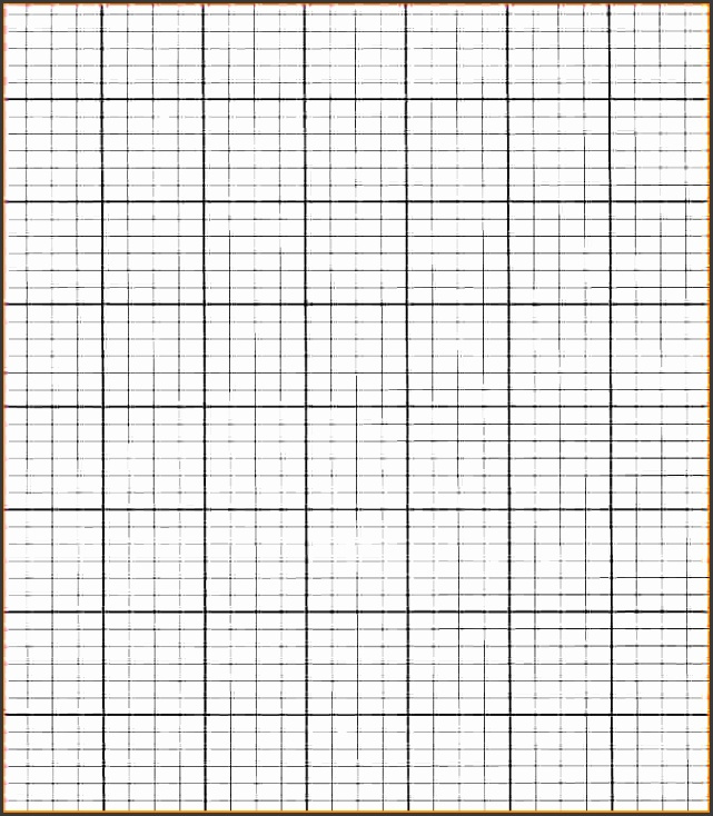 Printable Graph Paper Word Document