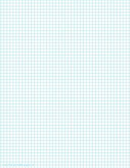 A Printable Graph Paper Template Without Margins Available To Download 