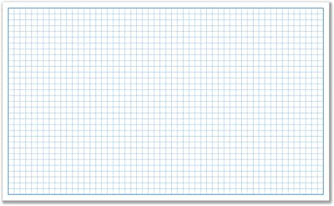 Amazon 8 1 2 X 14 quot Quadrille Grid Blueprint And Graph Paper 5 