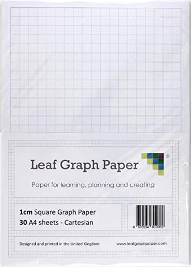 12×9 Acid Free Llose Leaf Graph Paper