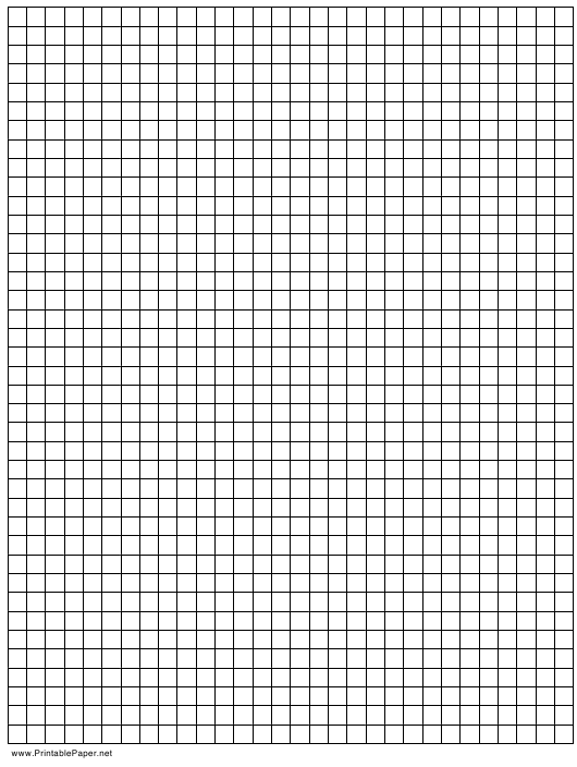 Black 1x1 Grid Graph Paper Template Download Printable PDF Templateroller
