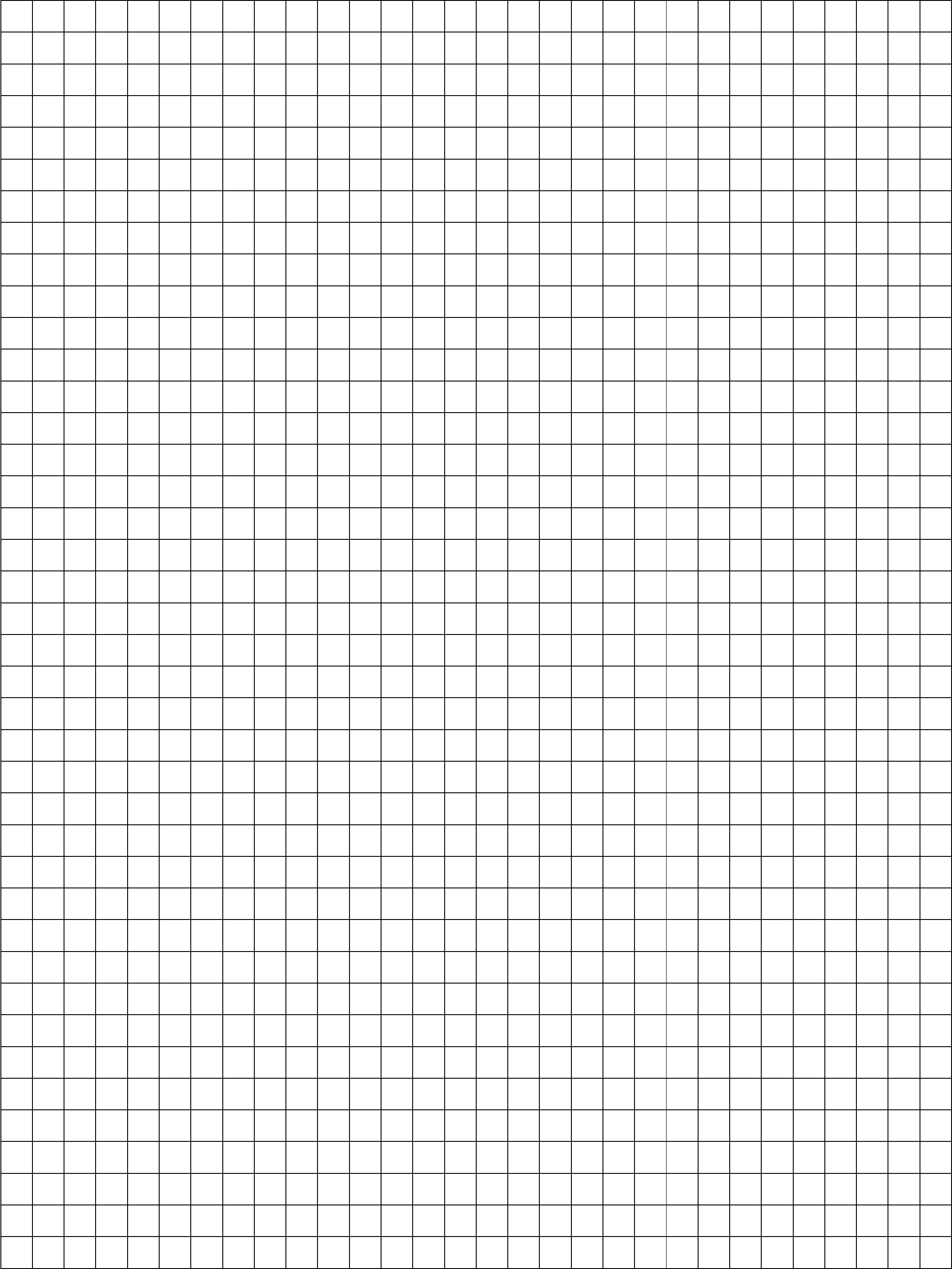 Blank Graph Paper Template Free Download