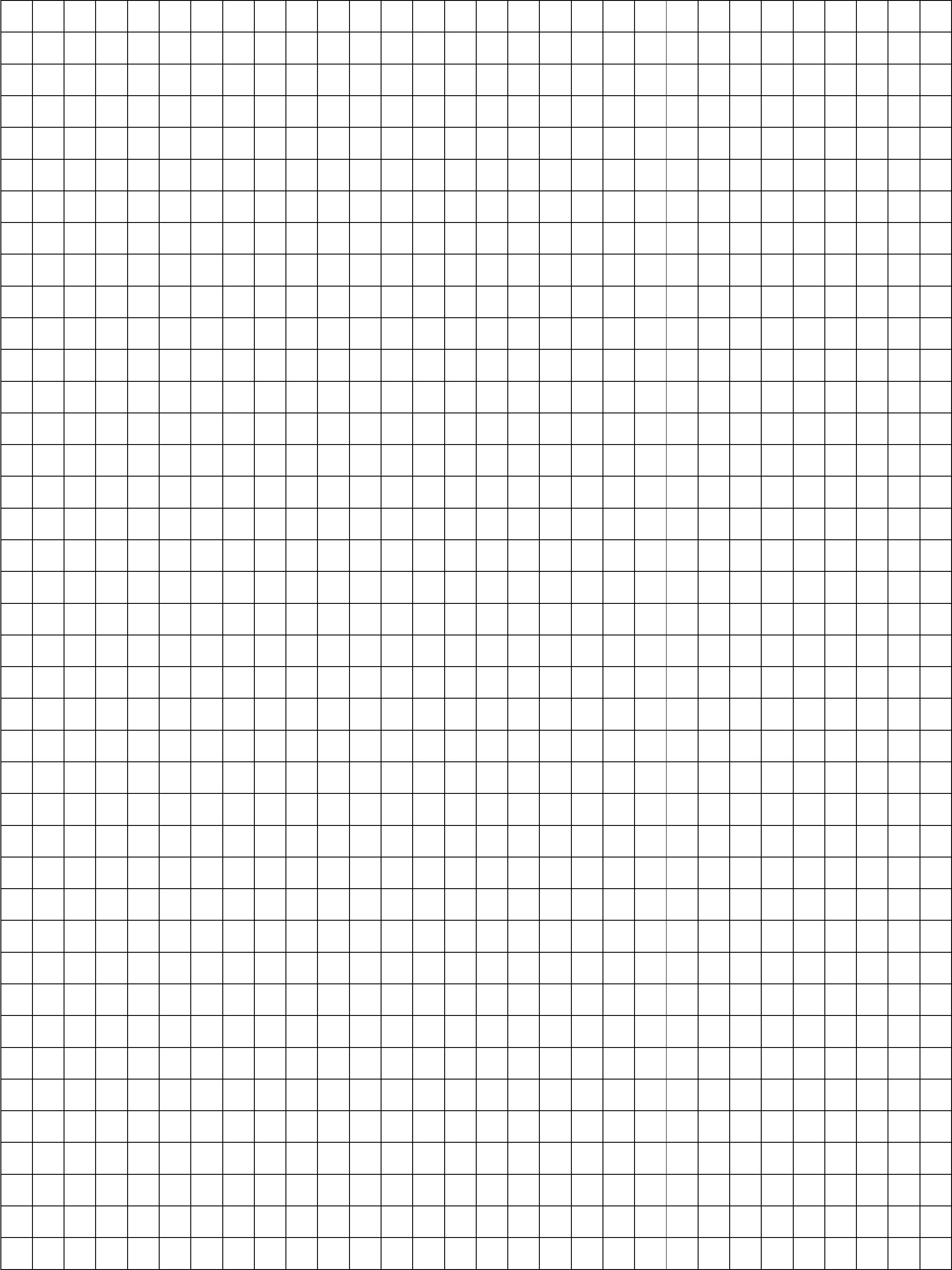 Full Page Printable Blank Graph Paper