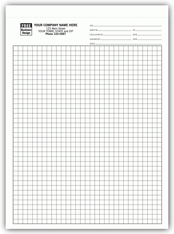 Carbonless Engineering Graph Paper