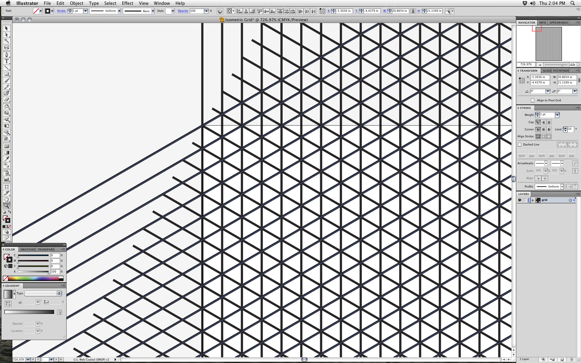 Check Alignment Isometric Grid Isometric Grid Illustrator Paper Drawing