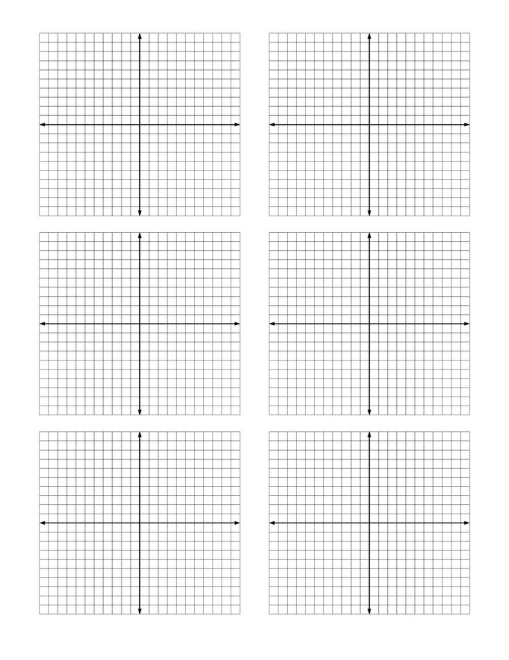 Coordinate Graph Picture Worksheet Coordinate Graph Paper 6 Per Page 