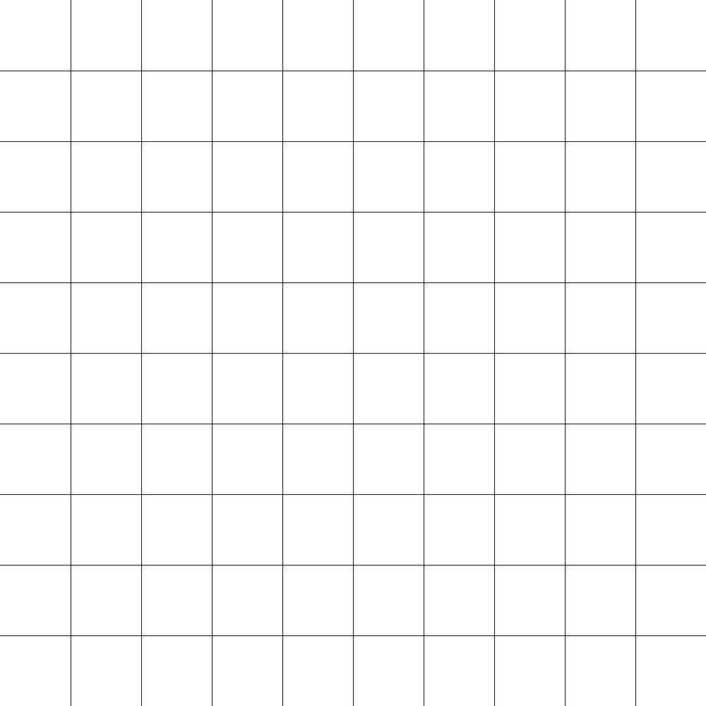 Coordinate Grid 12x12