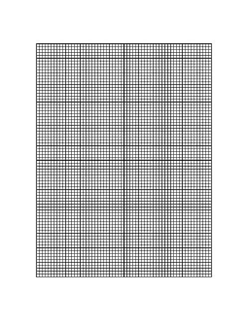 Downloadable Graph Paper