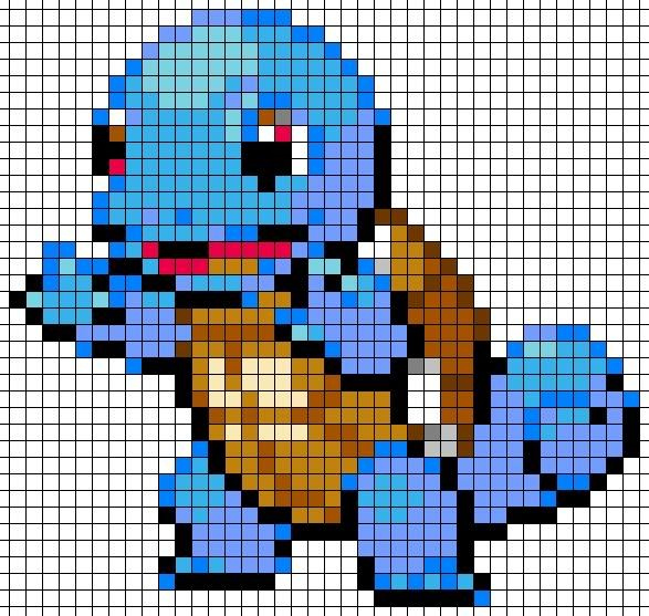 Graph Paper Drawings Pokemon Free Printables