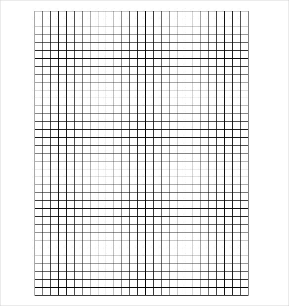 Printable Black And White Graph Paper