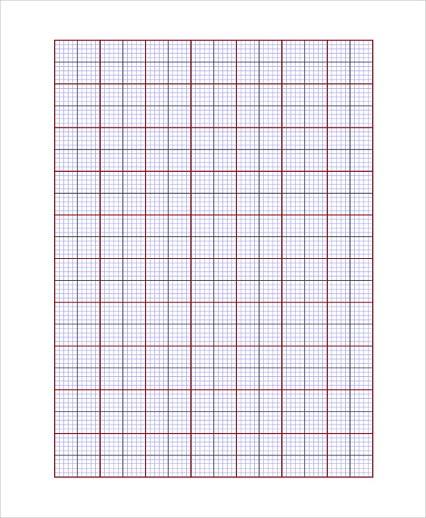 Free Printable Colored Graph Paper