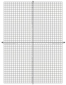 Free 4 Quadrant Graph Paper Google Search Coordinate Grid 