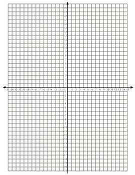 Free 4 Quadrant Graph Paper Google Search Coordinate Grid 