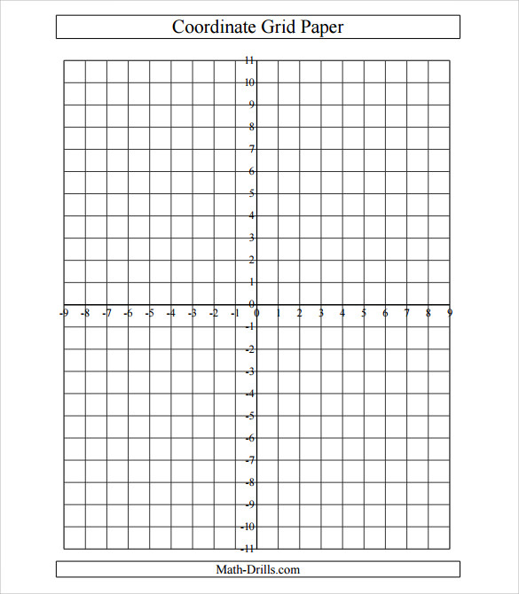 FREE 5 Sample Cartesian Graph Paper Templates In PDF
