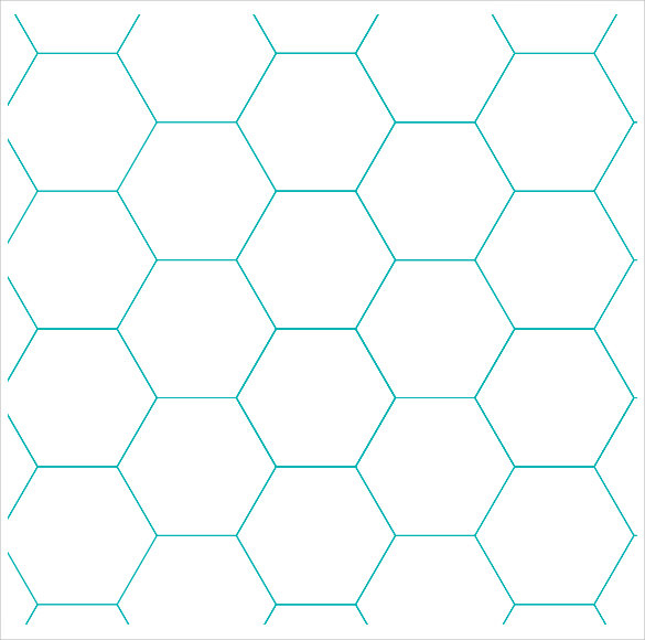 FREE 6 Sample Hexagon Graph Paper Templates In PDF PSD