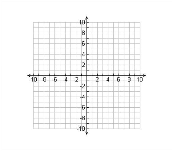 FREE 8 Numbered Graph Paper Templates In PDF