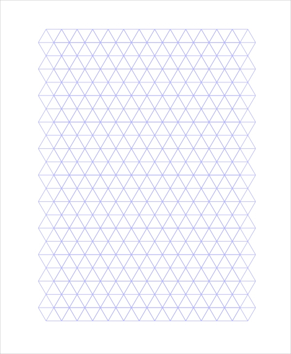 Free Printable Triangle Graph Paper