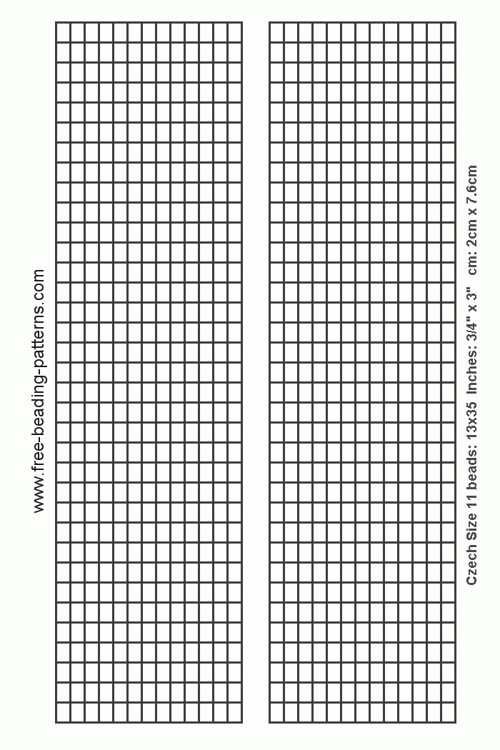 Free beading grid barrette black 01 Bead Loom Patterns Loom Beading 