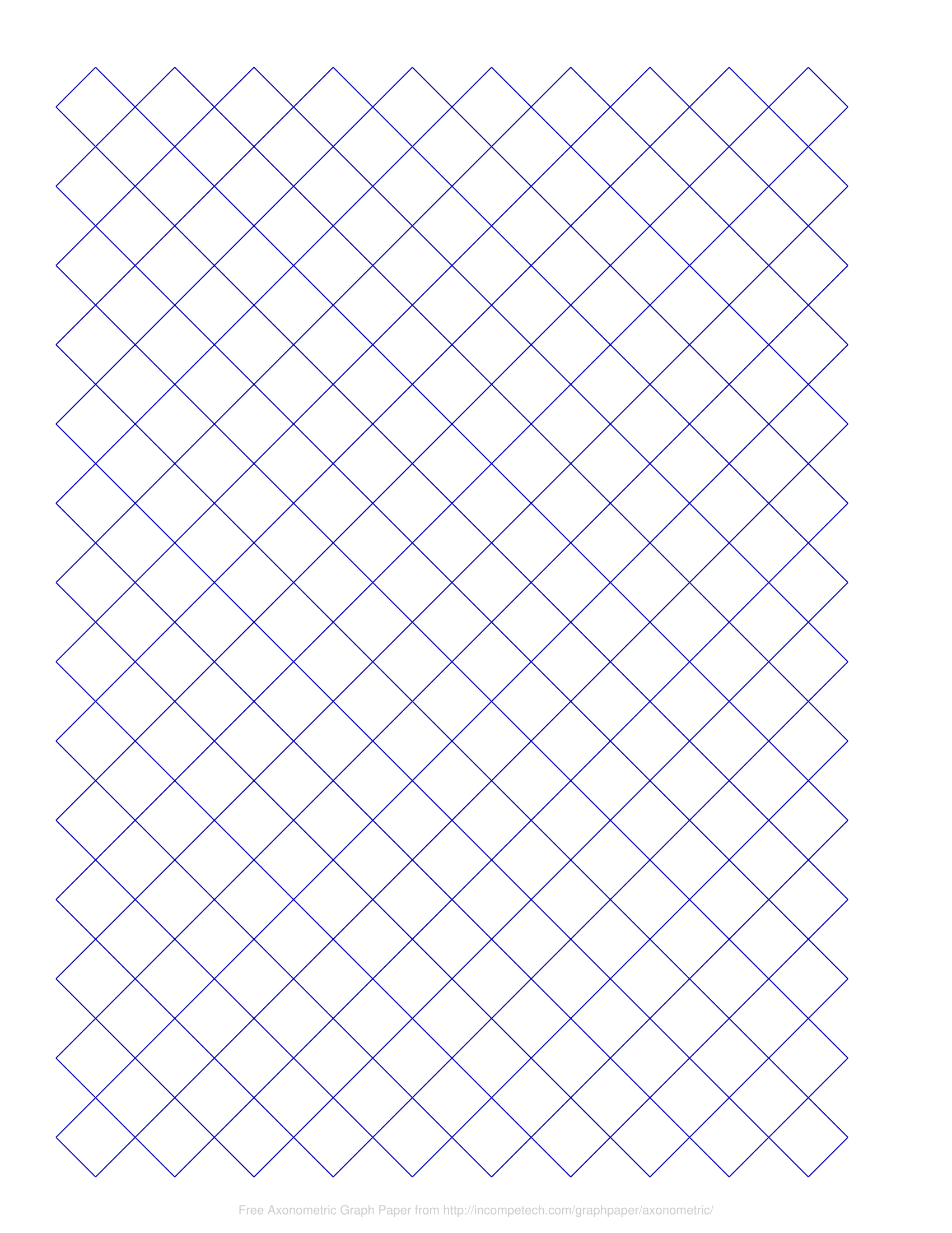 Free Diamond Graph Paper Print Graph Paper