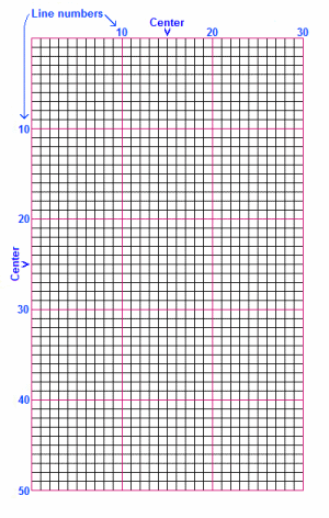 Free Printable 10 Count Cross Stitch Graph Paper Printable Blog