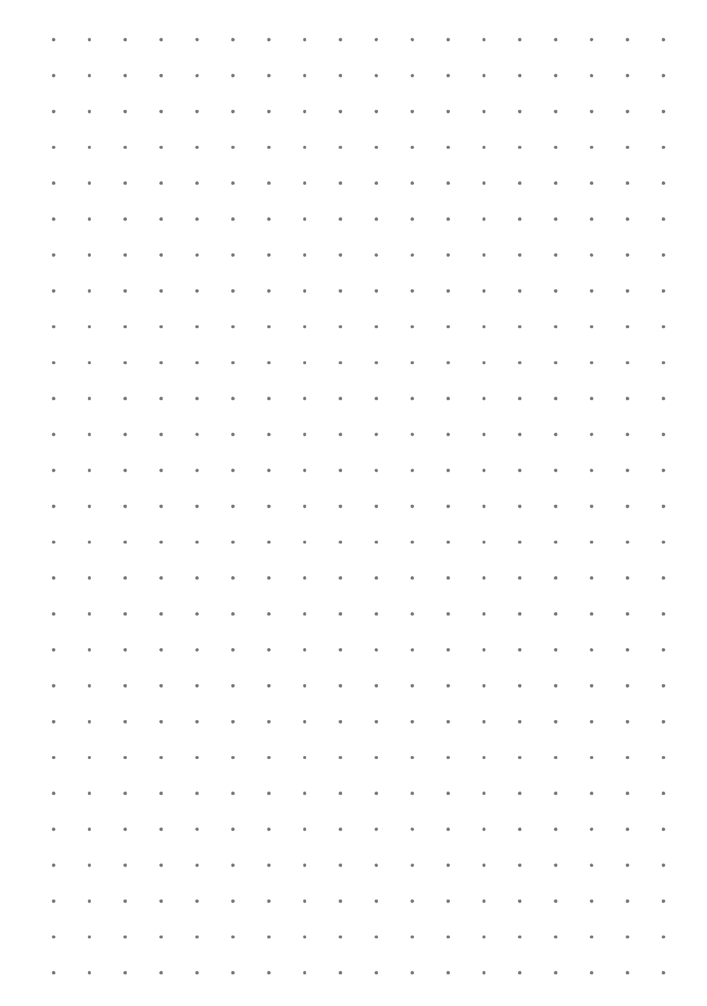 Free Printable And Colored Graph And Dotted Paper For Art Bullet 