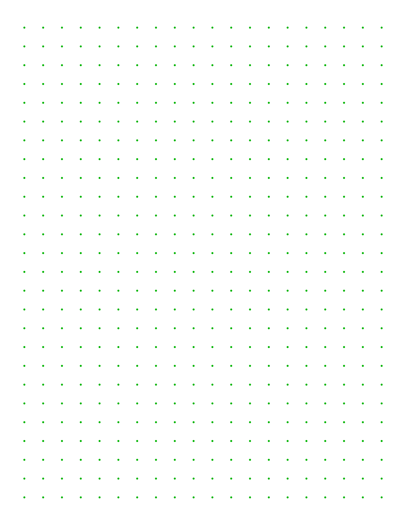 Free Printable Dot Graph Paper Templates In PDF