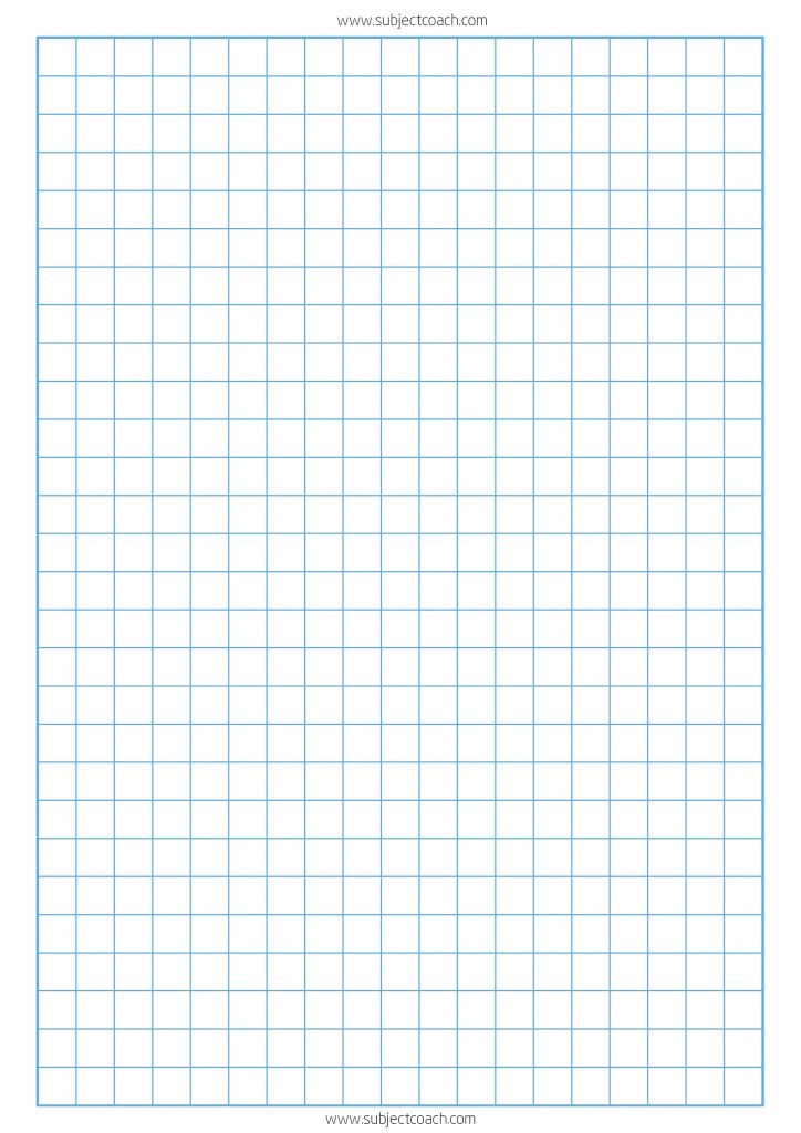 FREE Printable Graph Paper 1cm For A4 Paper SubjectCoach Blog