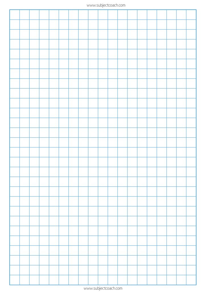 Where Can I Print Graph Paper For Free