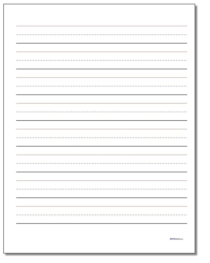 Primary Lined Paper With Graph Paper Printable