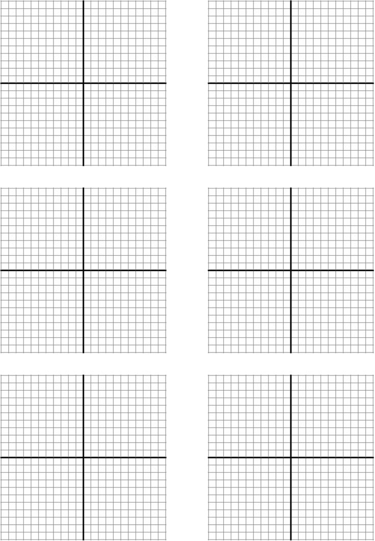 Free Printable Graph Paper With X And Y Axis Numbered In 2021