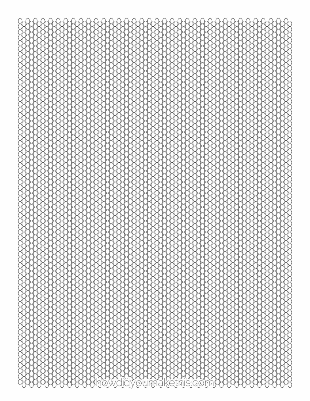 Free Printable Seed Bead Graph Paper Template Print Graph Paper In 